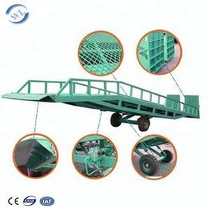 Scène d'utilisation sans limites Rampe de quai de chargement de conteneurs mobiles Structure épaissie antidérapante 10T/12T pour chargement - Product Image 2