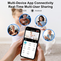 OiKay 1080P Mini-Kameras Intelligente Sicherheitskamera Kleine 2,4G WLAN Kabellose P2P IP-Kamera mit Einweg-Audio Aufladbar für Zuhause und Büro