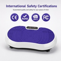 Plateforme vibrante électrique ergonomique en PP 200W, 99 vitesses, pour entraînement corporel complet à domicile, équipement de gym, machine à vibrations personnalisable OEM
