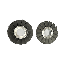 Roda Turbin Rc Cnc Machining Part Shaft Engine Baja Tahan Karat Pelton Roda Turbin Presisi Tinggi