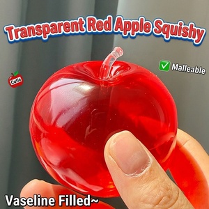Juguete Antiestrés de Vaseline con Forma de Manzana, Juguetes Sensoriales para Apretar, Venta al por Mayor - Product Image 1