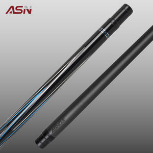 Queue de billard professionnelle ASN TZ-S01 en fibre de carbone de haute qualité, longueur 147 cm, poids 19,5 oz, pointe de 12,5 mm, 2 pièces - Product Image 2
