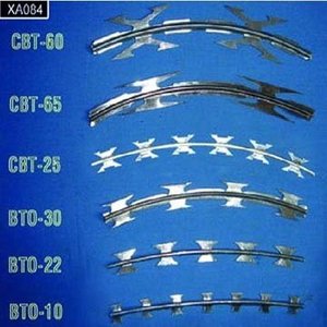 Fil barbelé <span class=keywords><strong>concertina</strong></span> BTO-22 galvanisé et recouvert de PVC, en bobines, certifié ISO9001, de qualité supérieure, vente en gros à prix compétitif, Dingzhou Five-Star Metals - Product Image 5