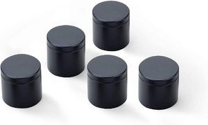 Kitchen Food Storage Container Jar Series for Tea Sugar Coffee <b>Canisters</b> 5 Pieces Metal Bread Bin <b>Sets</b> - Product Image 2