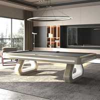 2025 Usine En Gros De Luxe Conception Spéciale Table De Billard Style Moderne Conception Personnalisée Ardoise Lit 7ft 8ft 9ft Pour La Maison Jeu