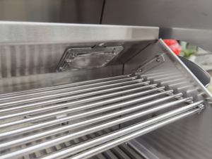 Premium Ss304 <b>Grill</b> Multifunction Kitchen Built-in Gas Charcoal Double Use Burner <b>Bbq</b> <b>Grill</b> With Rotisserie - Product Image 3