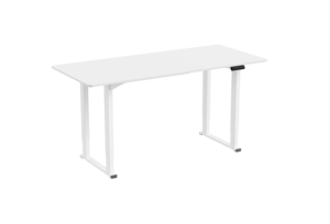 LOCTEK 4 kaki besar kantor rumah, bingkai meja berdiri meja berdiri pengangkat dapat disesuaikan tinggi elektrik makan ET153Q - Product Image 3