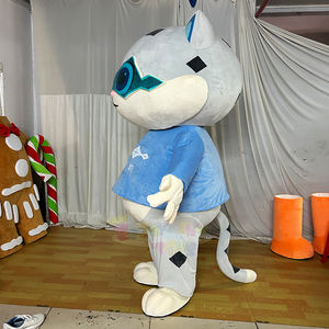 Costume de mascotte léopard personnalisé de haute qualité, taille XL, pour événements et activités promotionnelles - Product Image 2