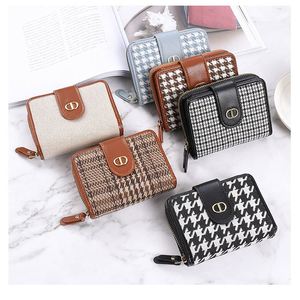 New Fashion Women Girls Luxury Small Short Canvas <b>Wallets</b> Travel Money <b>Card</b> <b>Holder</b> <b>Wallet</b> <b>for</b> Ladies - Product Image 6