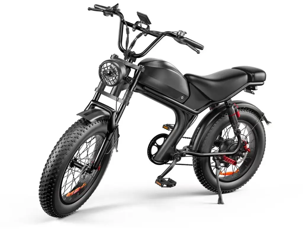 Prezzo all'ingrosso della fabbrica 250w 1000W 48V 20Ah 2 larghi sedili anteriori idraulici a doppia sospensione elettrico moto bicicletta per adulti