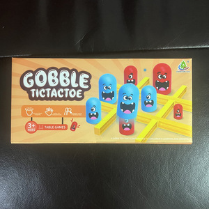 Juegos de mesa para niños, juguetes interactivos para padres e hijos, divertido juego de Tic Tac Toe, juguetes de ajedrez, juegos de mesa Big Eat Small Gobble - Product Image 6