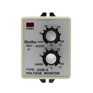 AC220V/60Hz三相JVM-2相位监控继电器电压监视器