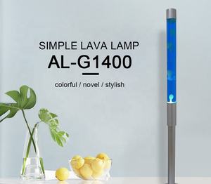 Commercio all'ingrosso a buon mercato portatile 16 pollici 220v hotel cilindrico di metallo sottile di alluminio rotonda base di illuminazione della lampada di <span class=keywords><strong>lava</strong></span> - Product Image 3