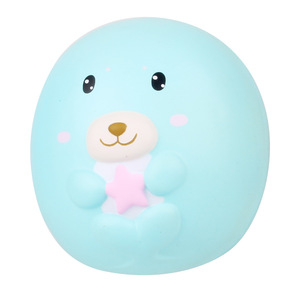 Cute Cartoon Dolphin PU Soft <b>Squishy</b> Toy For Promotional Activities - Product Image 5