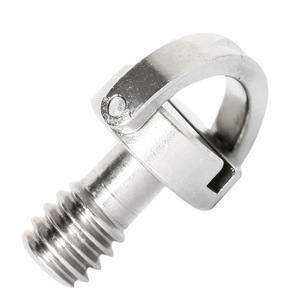 สกรูยึดขาตั้งกล้องเบซิน 1/4 นิ้ว สแตนเลส พร้อมแผ่นปลดเร็วแบบ Flip Lock สำหรับกล้องดิจิตอล - Product Image 2