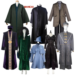 Adulte Anime Halloween Costumes Femme Magie École <span class=keywords><strong>Costume</strong></span> Assistant Sorcières Cosplay Cape À Capuche Adulte Adolescents <span class=keywords><strong>Carnaval</strong></span> Costumes - Product Image 1