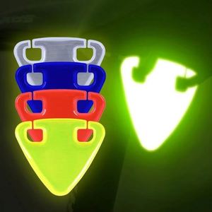 Logo personnalisé imprimé à l'écran, avertissement de sécurité, selle de vélo réfléchissante, accessoires de vélo - Product Image 4