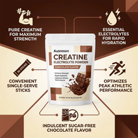Créatine Monohydrate Pure OEM 200 Mesh en Poudre Protéinée en Gros 5000mg Supplément Sportif Sans Sucre Poudre d'Électrolytes à la Créatine