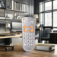 Control remoto universal L108E para electrodomésticos TV y ventilador de DVD STB con material plástico de código de aprendizaje