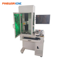Machine de marquage et de découpe laser à fibre JPT 30W 50W 60W 80W 100W entièrement protectée pour la gravure de bijoux en or et argent sur métal