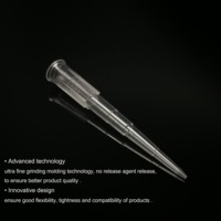 Embouts de pipette de laboratoire médical Embout de pipette jaune 1000ul Volume de la matière plastique 200ul
