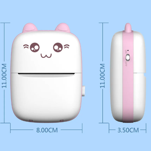 Mini Impresora Térmica HD sin Tinta, Impresora Portátil Inalámbrica de Bolsillo para Estudiantes con Batería de Larga Duración - Product Image 5