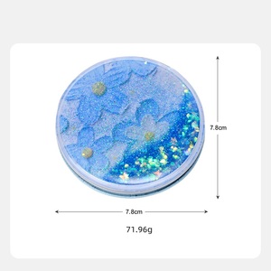 Tại kho Shinny long lanh Bling Bling di động vòng gấp nhỏ gọn gương Túi gương làm lên gấp gương - Product Image 6