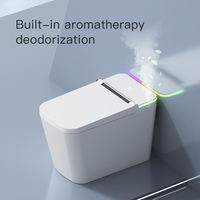 Nouvelle toilette intelligente avec bidet, chauffage multifonctionnel, stérilisation entièrement automatique, siège chauffant, monobloc, sur pied, avec télécommande