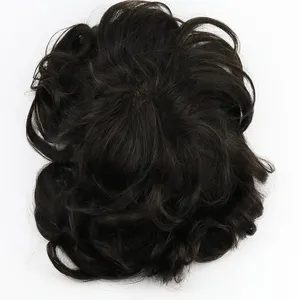 흑인 남성 Toupee 사람의 모발을 % s 남자 가격 머리 가발을 % s Hotsale 머리 가발