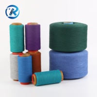 Fil de coton 100% en gros Ne 5s-21s pour tapis/chaussettes/serviettes, bonne absorption des colorants, antibactérien, haute qualité, techniques OE, couleurs personnalisées