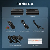 TESmart 120M KVM sur IP pour prolongateur KVM HDMI avec contrôle à distance 1080P 60HZ, prise en charge du mode multi-à-multi, nouveau stock
