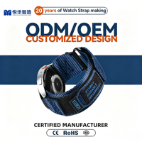 Bracelet Mod en nylon à boucle rapide pour Apple Watch 38/42/49 mm, bracelet de 22 mm