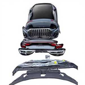 Para <span class=keywords><strong>Audi</strong></span> A8 modelo antiguo para actualizar el nuevo modelo 19-22 <span class=keywords><strong>a</strong></span> 23 S8 Horch versión parachoques delantero y trasero - Product Image 1
