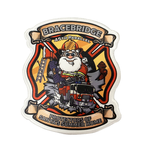 Écusson personnalisé sublimé pour pompiers Helitack, thermocollant, auto-adhésif, à scratch, pour uniforme <span class=keywords><strong>de</strong></span> la police des incendies - Product Image 4