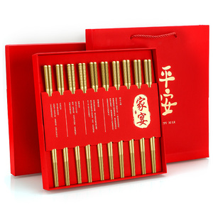 Juego de palillos de acero inoxidable 304 personalizado para <span class=keywords><strong>restaurante</strong></span> de bodas <span class=keywords><strong>chino</strong></span> de metal personalizado - Product Image 1