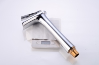 Nickel Salle De Bains Cascade Bassin Robinets Mélangeur Mitigeur Tactile Mitigeur pour Eau Chaude Et Froide, Lavabo Pull Down Lavabo Robinet