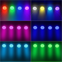 Projecteur LED PAR RGBW 54 pièces haute puissance pour scène, intérieur, DJ, discothèque, fête, mariage, club et décorations d'église