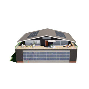 Pratique Multifonctionnel Double <span class=keywords><strong>Pente</strong></span> Structure En Acier Atelier Usine Préfabriqué Boulonné Connexion Coupe Pliage Traitement - Product Image 3