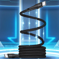 Nouveau câble Usbc magnétique magnétique Type C à Type C câble de charge Usb organisateur aimant chargeur câble Clips adaptateur de charge de téléphone