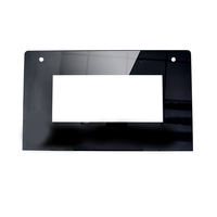 Protection d'écran en verre trempé Corn Gorilla Glass avec cadre noir imprimé en soie personnalisé, revêtement antireflet AR