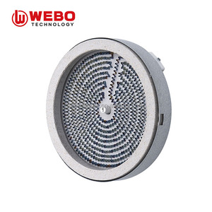 Piastra Riscaldante in Ceramica da 1100W a Riscaldamento Rapido per Fornello Elettrico, Lunga Durata, 100-220V, Mini Stufa Elettrica da 130MM - Product Image 4