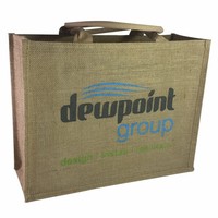 Sac en jute promotionnel personnalisé pour les achats