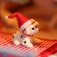 IIECREATE Maison miniature en bois éducative à faire soi-même, Noël hivernal, nuit enneigée, maison de poupée 3D faite à la main, peut s'illuminer