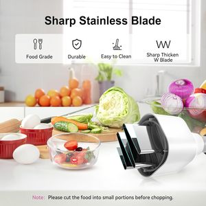 Multi-function Hand-pull Food <b>Vegetable</b> <b>Cutter</b> PP 0.8L 1.5L 2.5L Meat Grinder Portable Manual Stirrer Onion Masher Garlic - Product Image 2