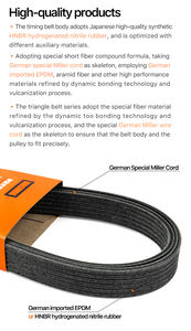 Masuma 4pk-855 Groothandel Nieuw Ontwerp Industriële Rubber 8pk 10pk Geribbelde Riem Ventilator V-Geribbelde Riem Voor Auto 'S - Product Image 4