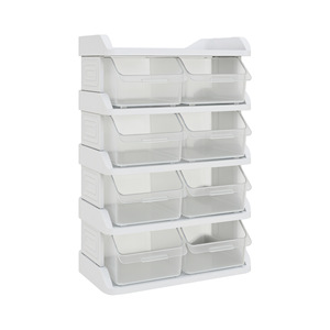 Desktop Shelf B2 Multi Layer Storage Rack 30cm X 17cm X 23.5cm With <b>Clear</b> <b>Drawers</b> For Office Organizer - Product Image 5