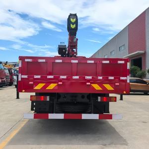 Truk Derek Dongfeng Huashen 10-ton 5-segmen Boom untuk Pengangkatan dan Transportasi Kargo Curah Jarak Pendek - Product Image 6