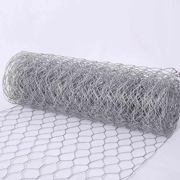 Galvanized PVC Coated Gabion Wire Mesh Hexagonal Security Fence Basket