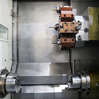Mesin Bubut CNC YH46S Dual-spindle Turn-mill dengan Turret Daya Yaxis untuk Pemesinan Bagian Selongsong Poros pada Otomotif Hidrolik