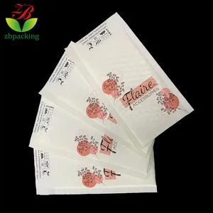 도매 사용자 정의 구리 인쇄 다채로운 가방 A4 크기 패딩 거품 쿠션 Jiffys 우편물 Envolopes Pakaging 배달